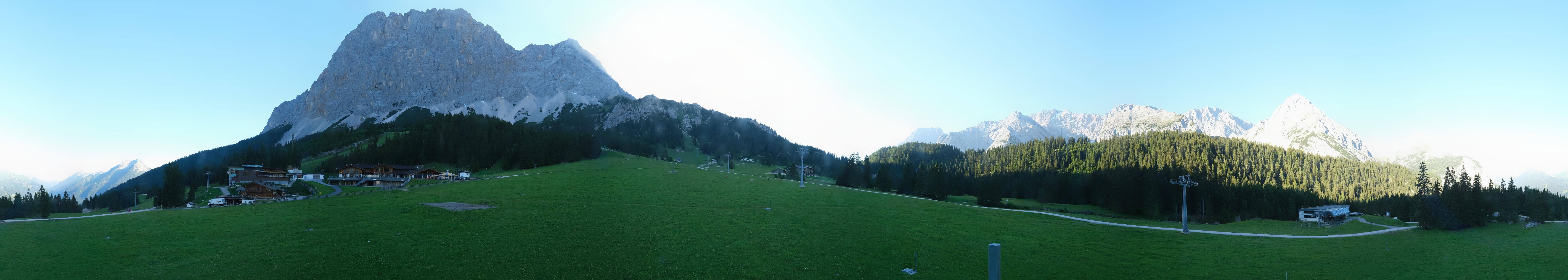 Archiv Foto Webcam Rundblick Ehrwalder Alm