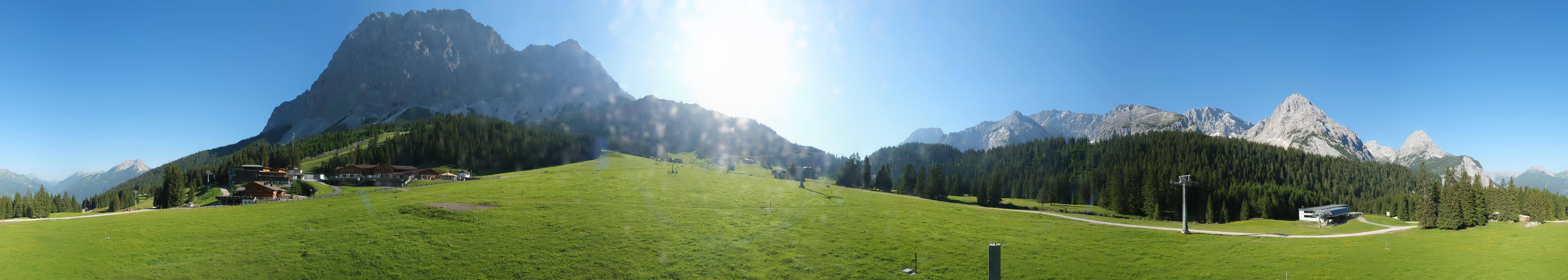 Archiv Foto Webcam Rundblick Ehrwalder Alm