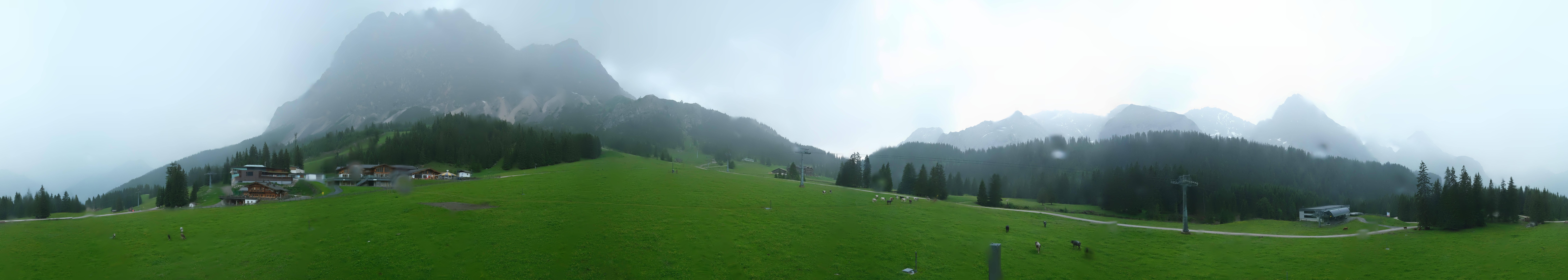 Archiv Foto Webcam Rundblick Ehrwalder Alm