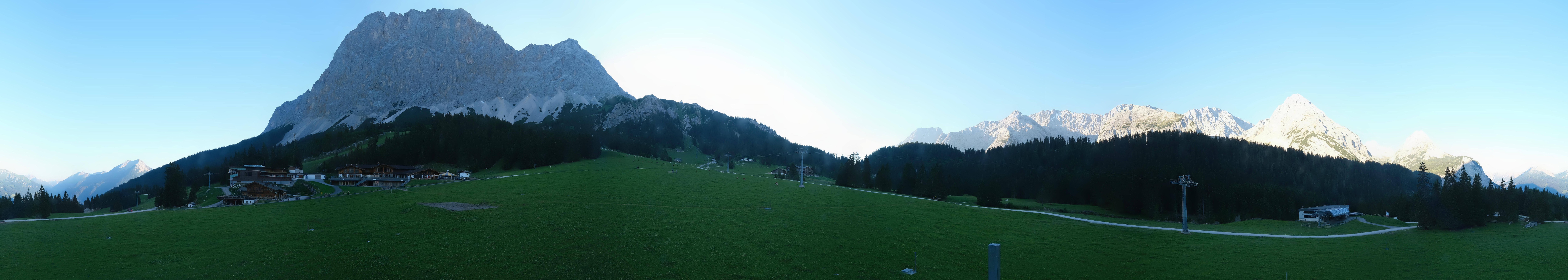 Archiv Foto Webcam Rundblick Ehrwalder Alm