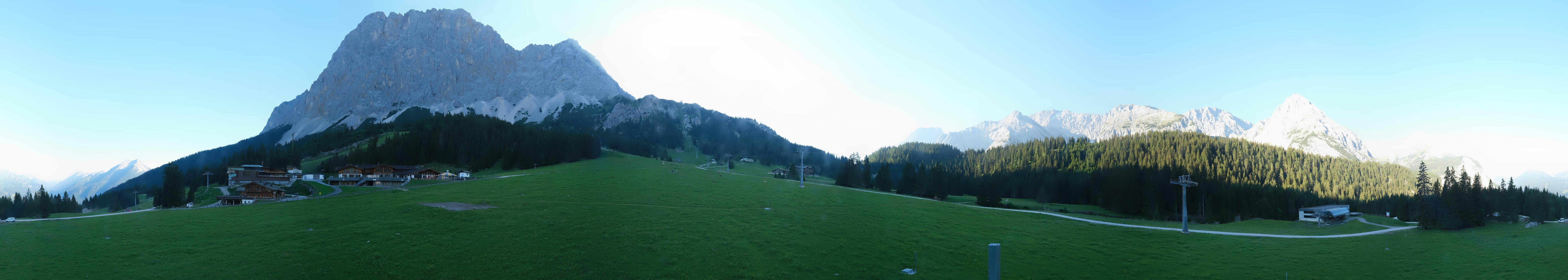 Archiv Foto Webcam Rundblick Ehrwalder Alm