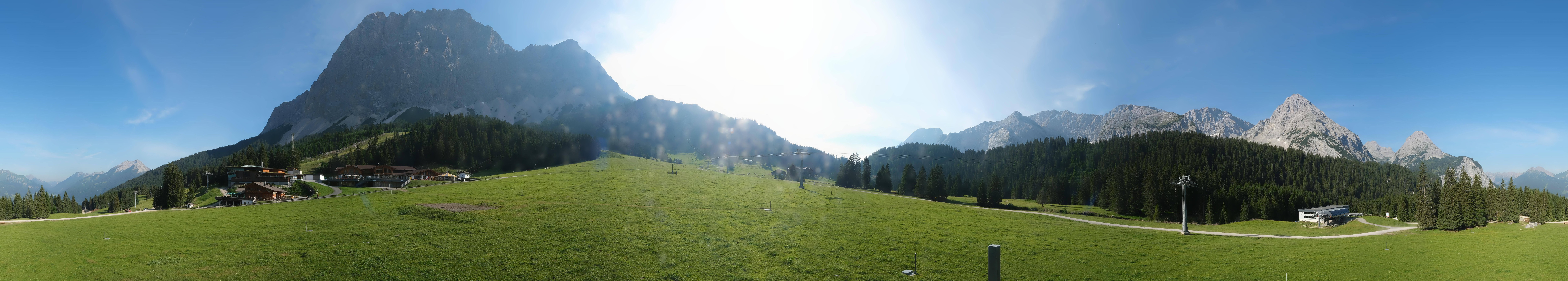 Archiv Foto Webcam Rundblick Ehrwalder Alm