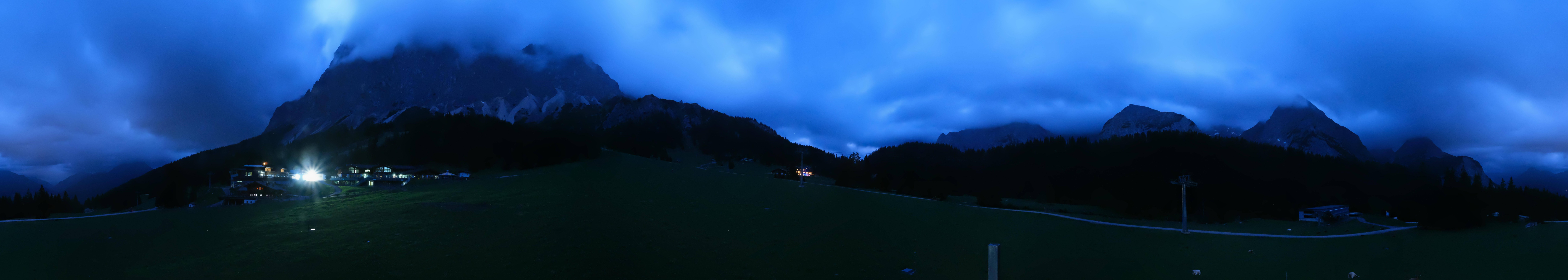 Archived image Webcam Panoramic view Ehrwalder Alm