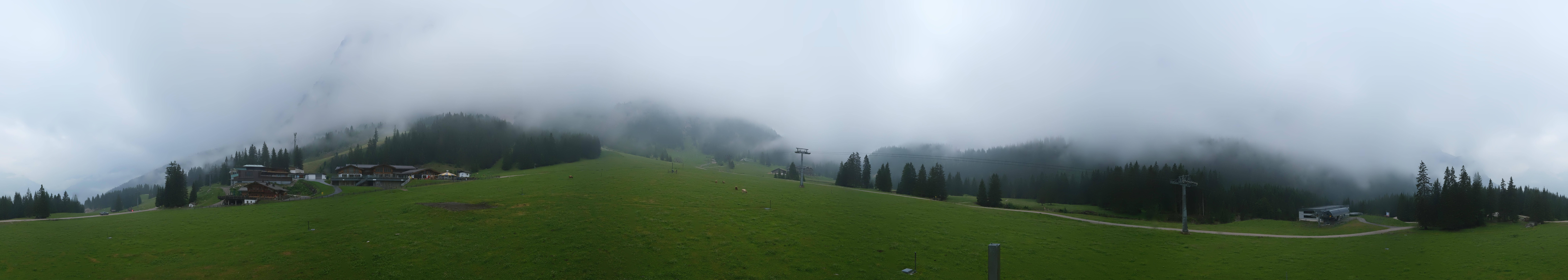 Archived image Webcam Panoramic view Ehrwalder Alm