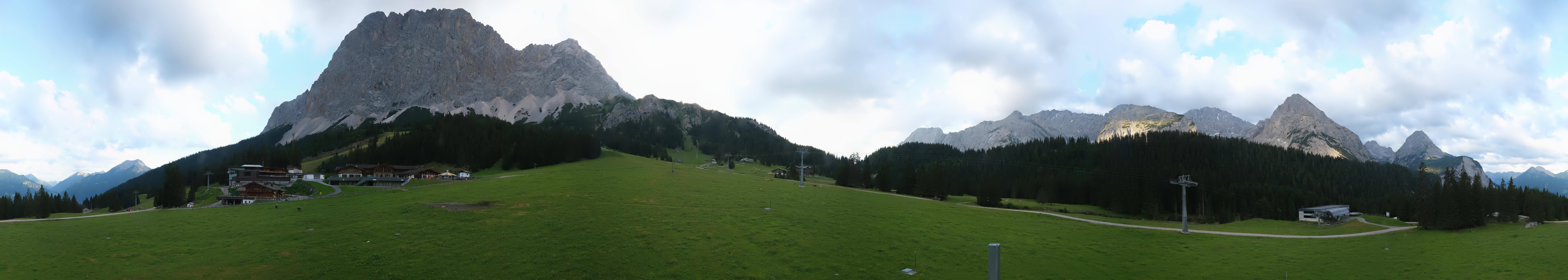 Archiv Foto Webcam Rundblick Ehrwalder Alm