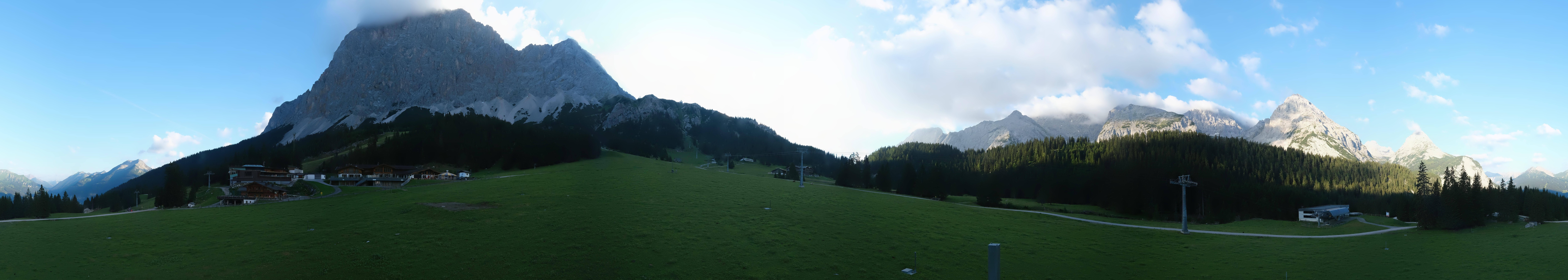 Archiv Foto Webcam Rundblick Ehrwalder Alm