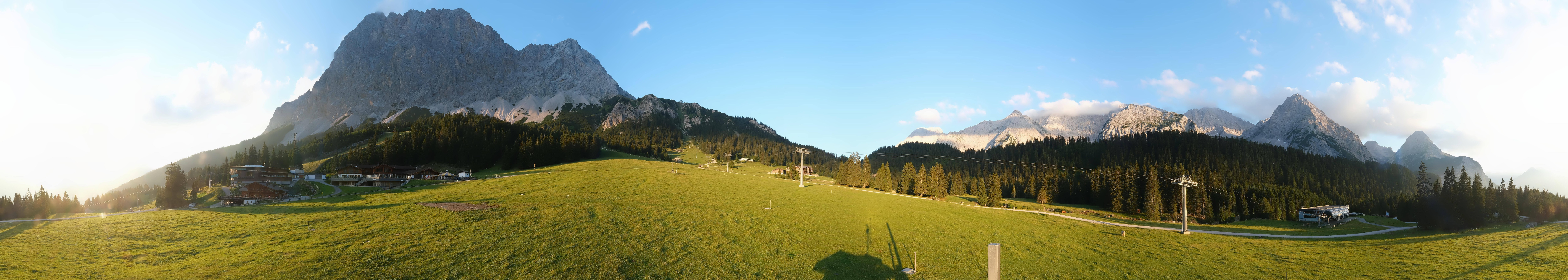 Archiv Foto Webcam Rundblick Ehrwalder Alm