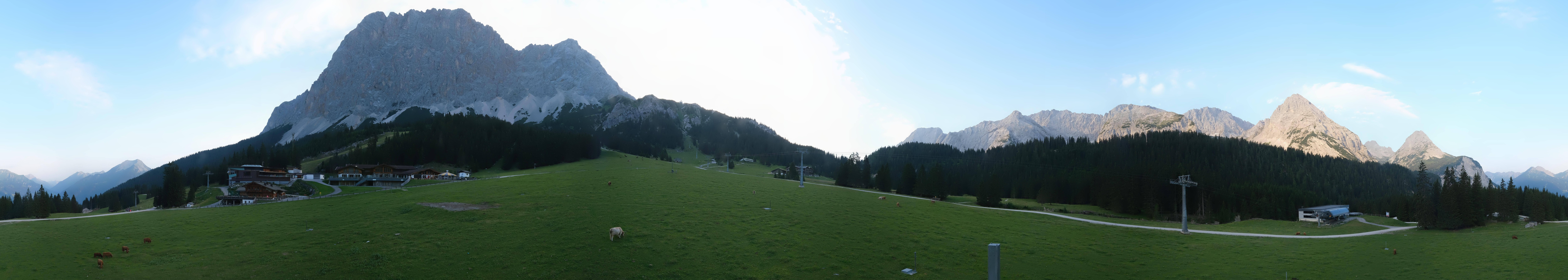 Archiv Foto Webcam Rundblick Ehrwalder Alm