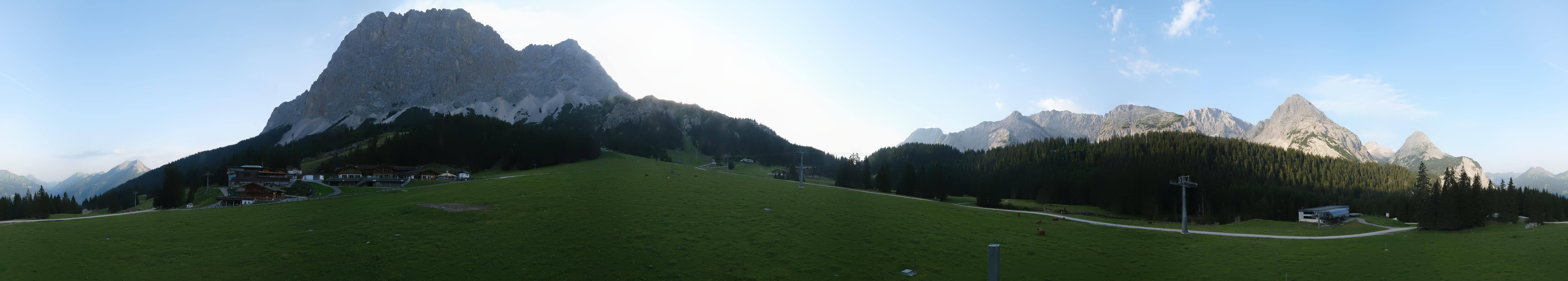 Archiv Foto Webcam Rundblick Ehrwalder Alm