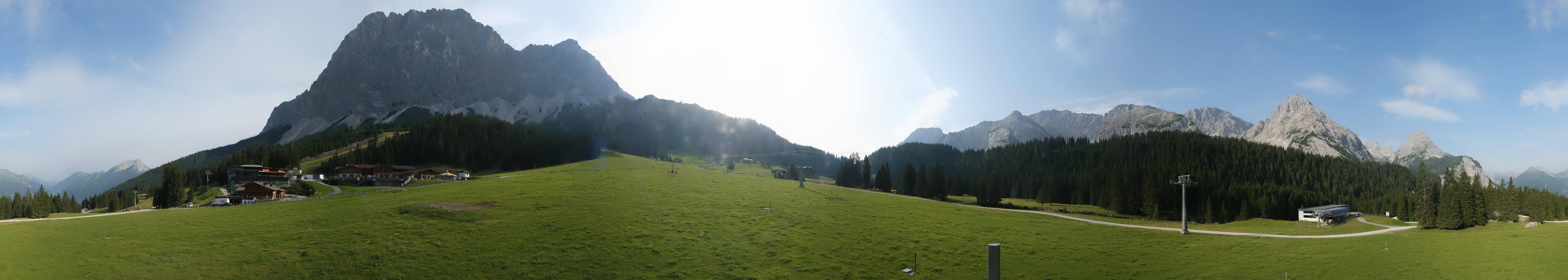 Archiv Foto Webcam Rundblick Ehrwalder Alm