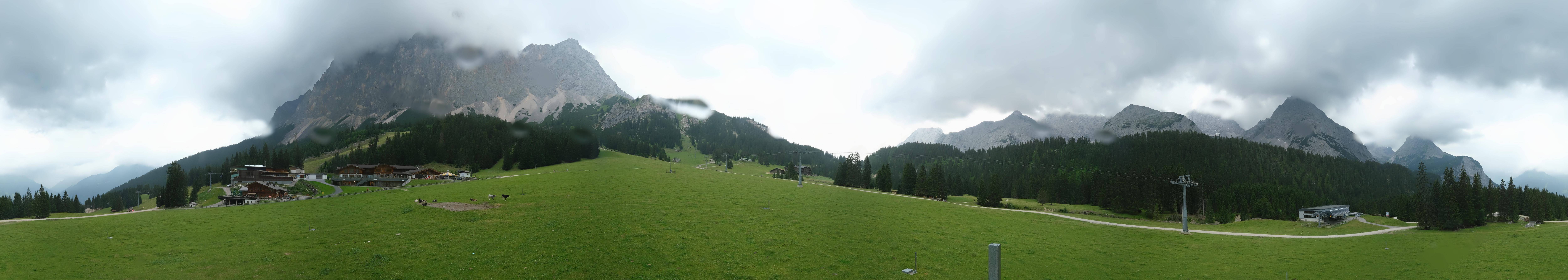 Archiv Foto Webcam Rundblick Ehrwalder Alm
