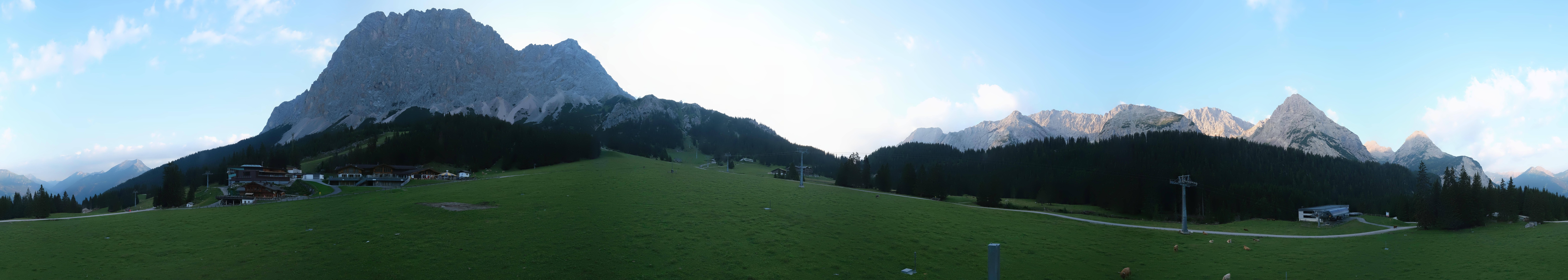 Archiv Foto Webcam Rundblick Ehrwalder Alm