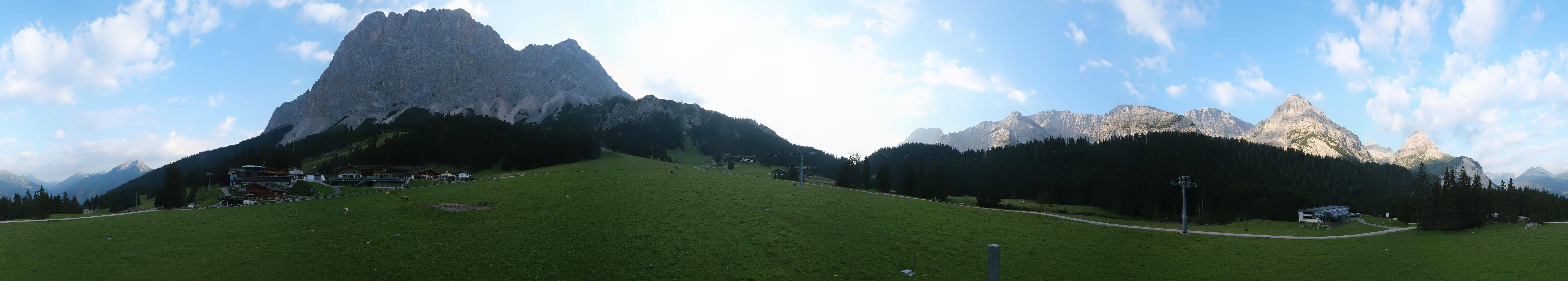 Archiv Foto Webcam Rundblick Ehrwalder Alm