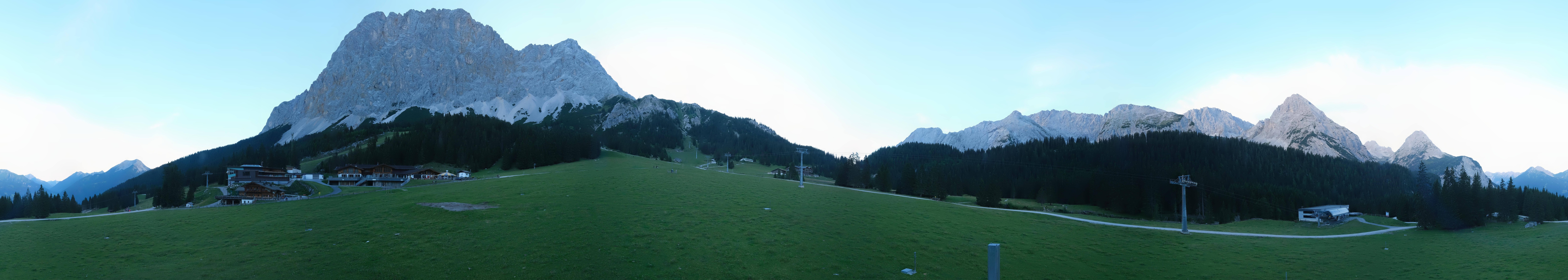 Archiv Foto Webcam Rundblick Ehrwalder Alm