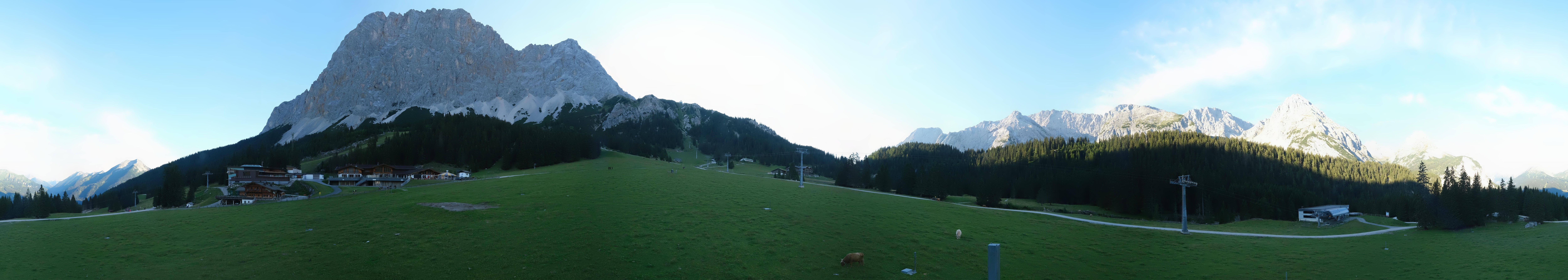 Archiv Foto Webcam Rundblick Ehrwalder Alm