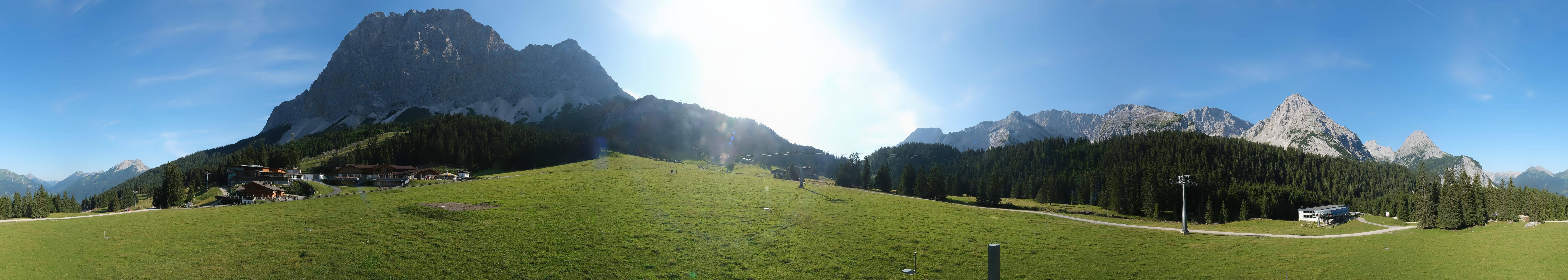 Archiv Foto Webcam Rundblick Ehrwalder Alm