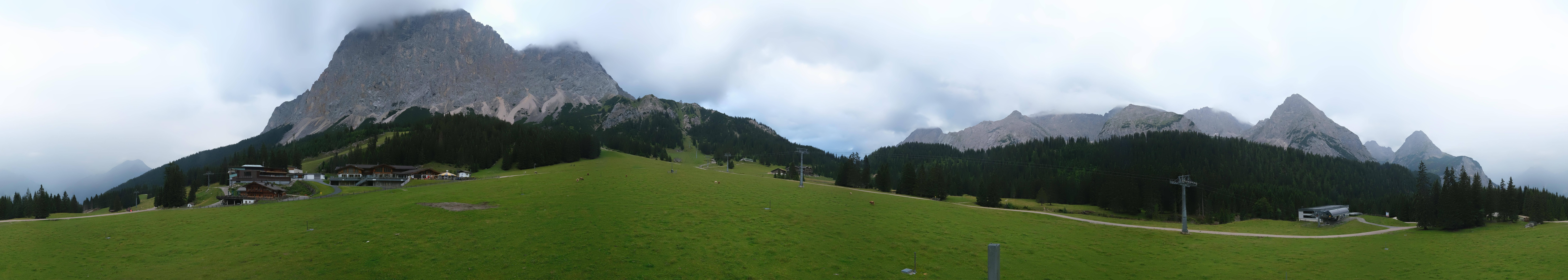 Archiv Foto Webcam Rundblick Ehrwalder Alm