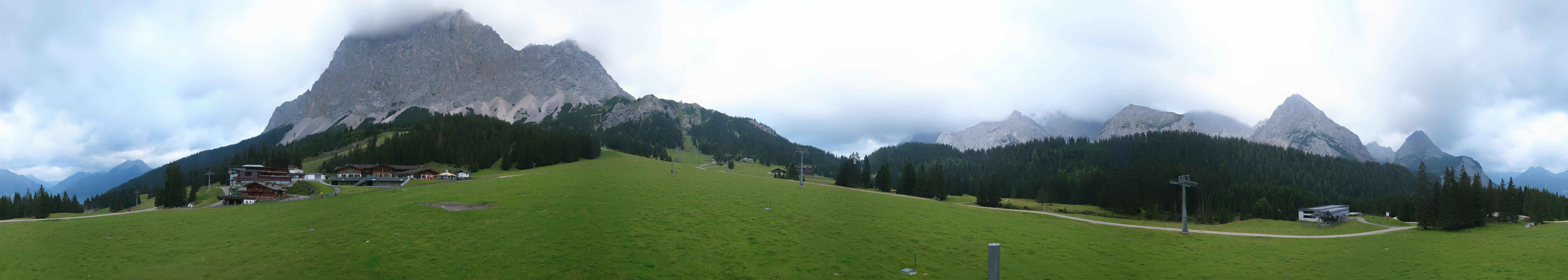 Archived image Webcam Panoramic view Ehrwalder Alm
