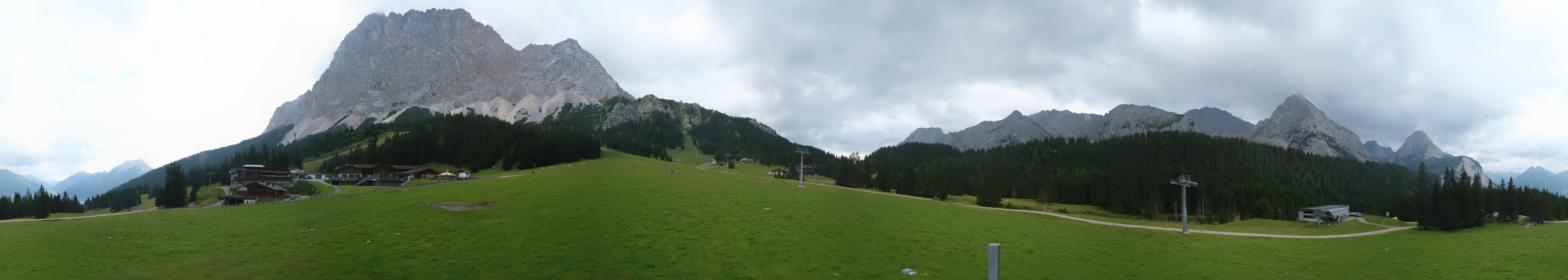 Archived image Webcam Panoramic view Ehrwalder Alm