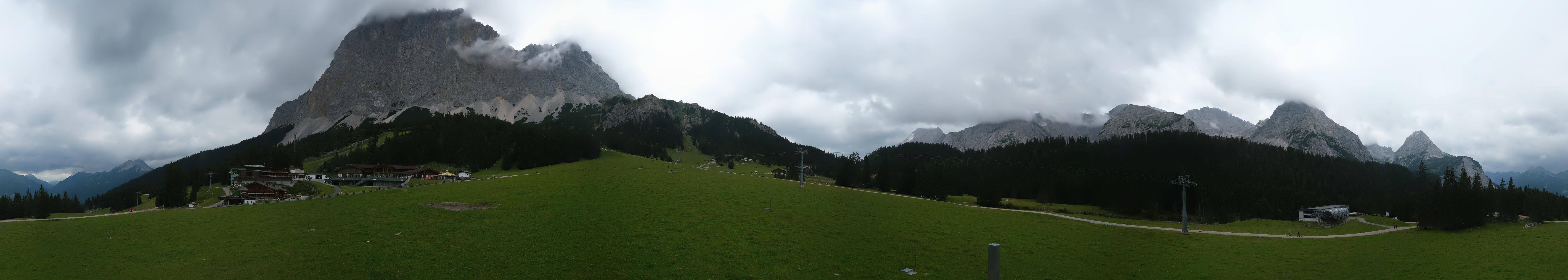 Archived image Webcam Panoramic view Ehrwalder Alm