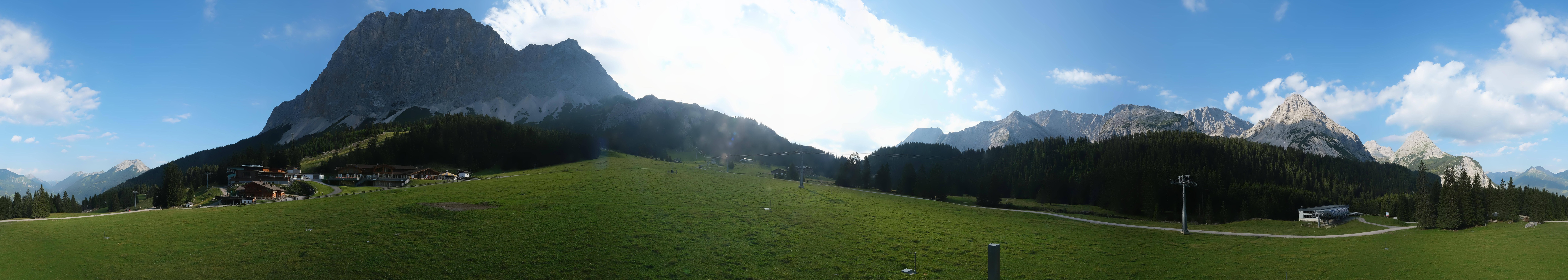 Archiv Foto Webcam Rundblick Ehrwalder Alm