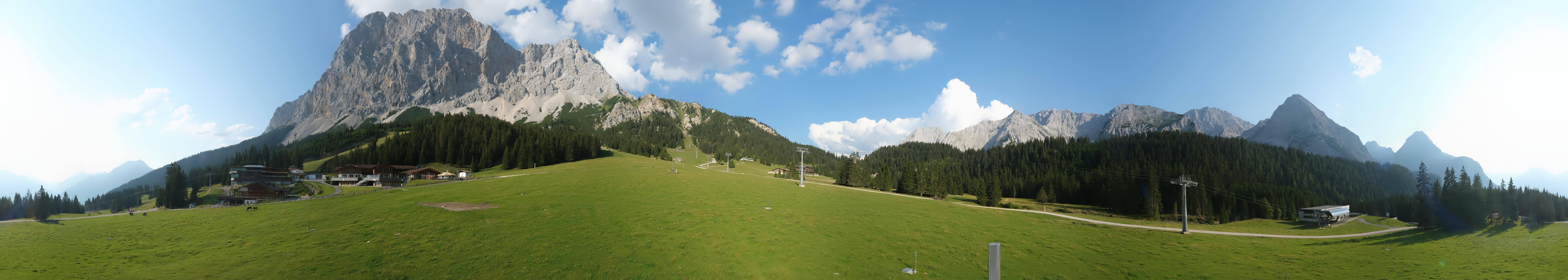 Archiv Foto Webcam Rundblick Ehrwalder Alm