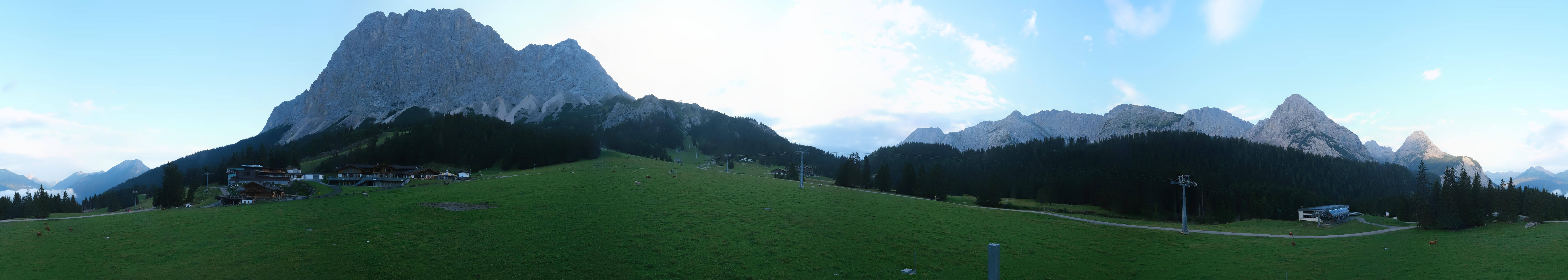 Archiv Foto Webcam Rundblick Ehrwalder Alm