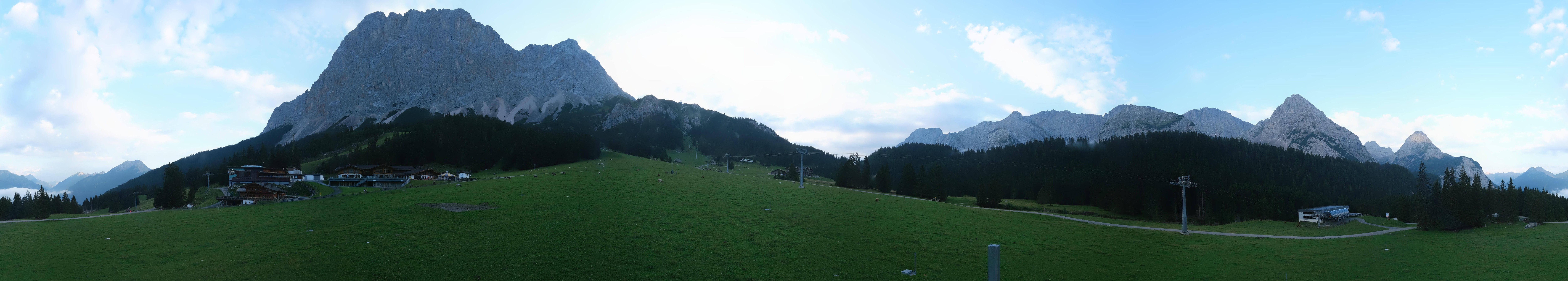 Archiv Foto Webcam Rundblick Ehrwalder Alm