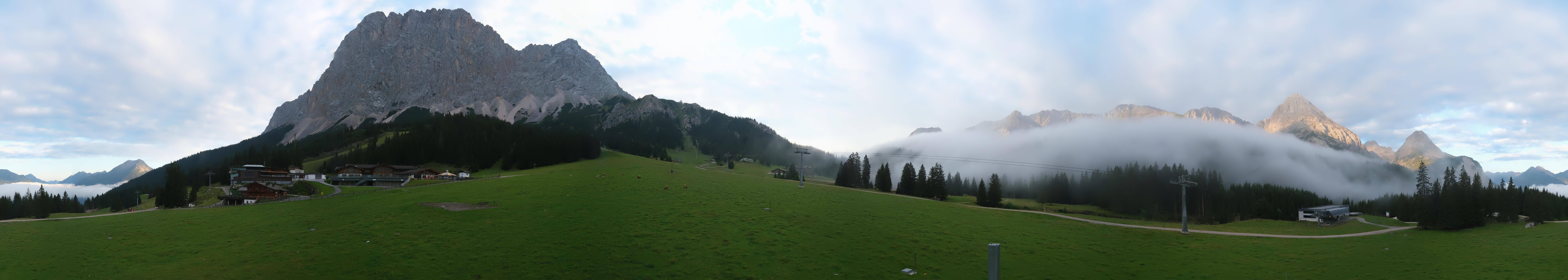 Archiv Foto Webcam Rundblick Ehrwalder Alm