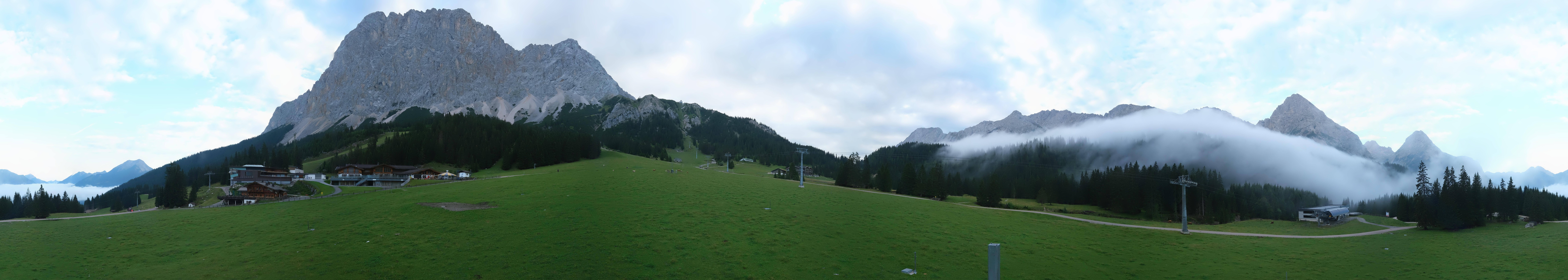Archiv Foto Webcam Rundblick Ehrwalder Alm