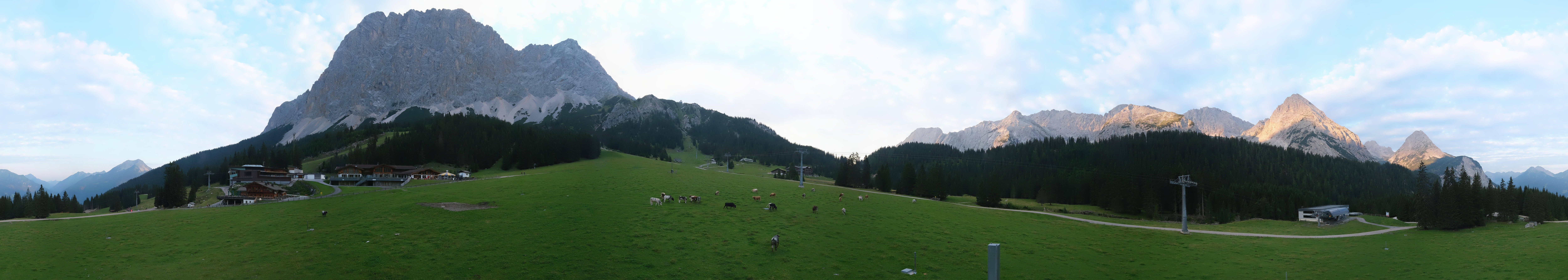 Archiv Foto Webcam Rundblick Ehrwalder Alm