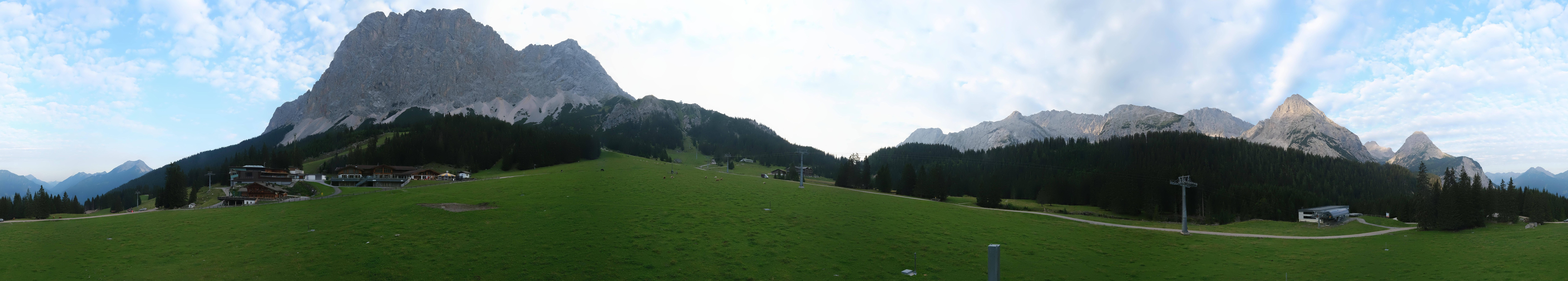 Archiv Foto Webcam Rundblick Ehrwalder Alm