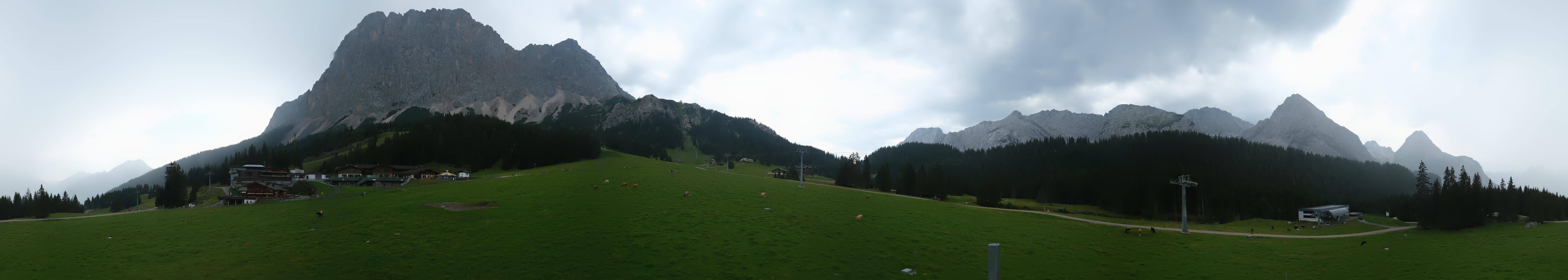 Archiv Foto Webcam Rundblick Ehrwalder Alm