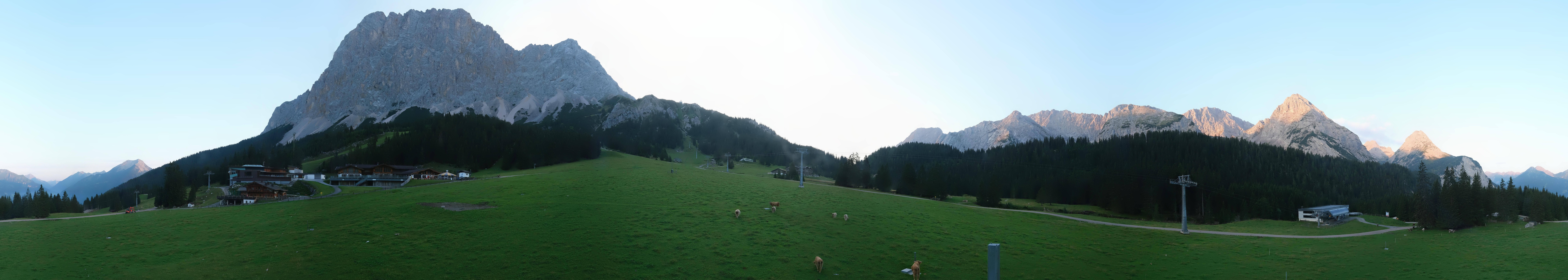 Archiv Foto Webcam Rundblick Ehrwalder Alm