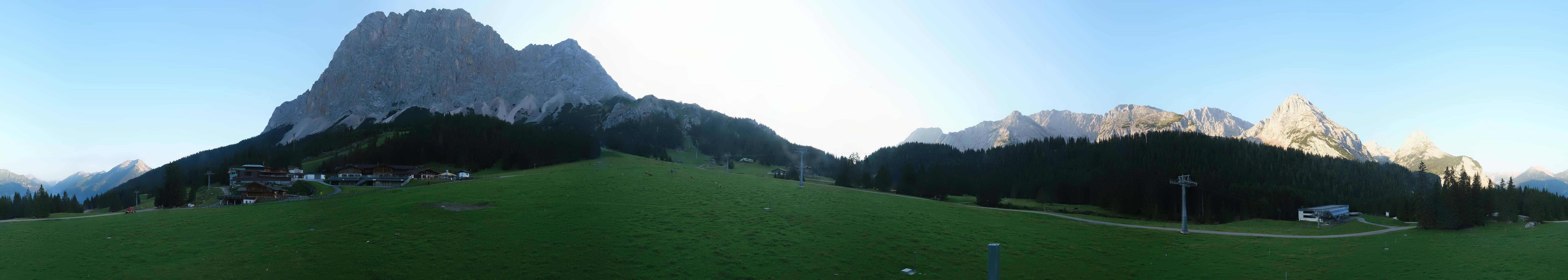 Archiv Foto Webcam Rundblick Ehrwalder Alm