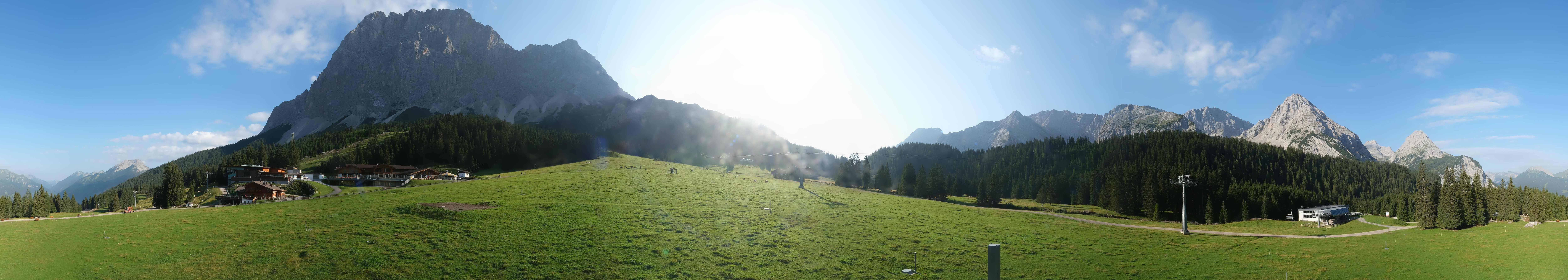 Archiv Foto Webcam Rundblick Ehrwalder Alm