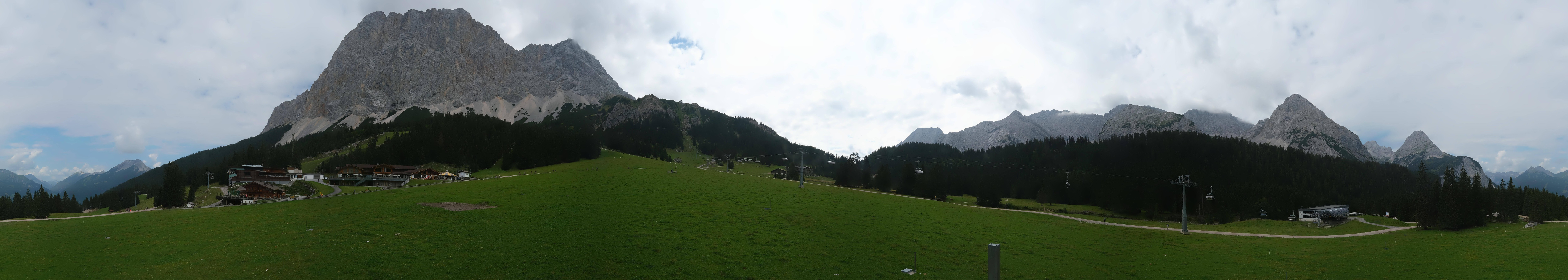 Archiv Foto Webcam Rundblick Ehrwalder Alm