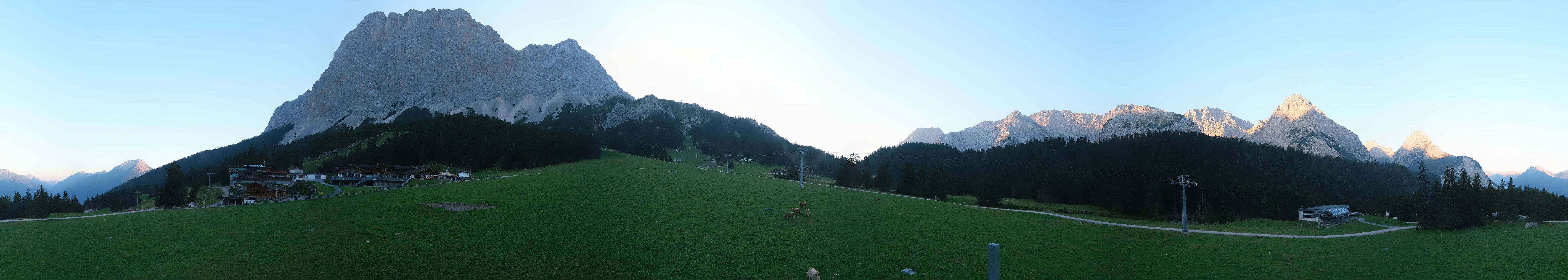 Archiv Foto Webcam Rundblick Ehrwalder Alm