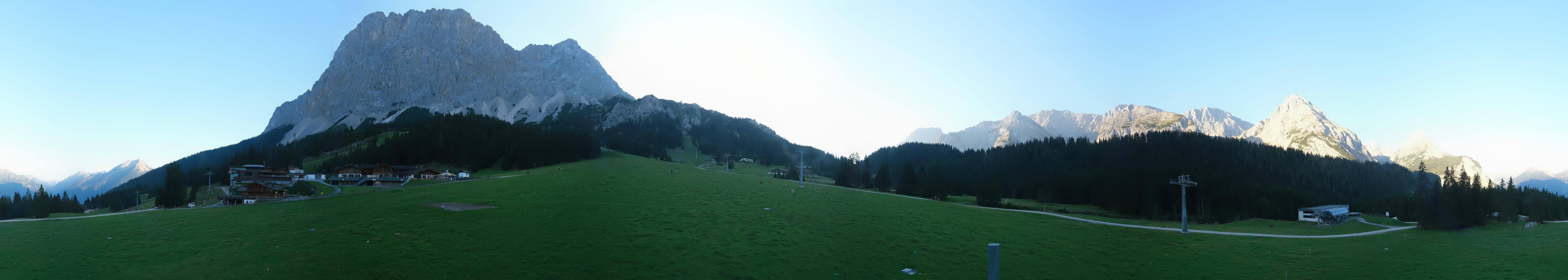 Archiv Foto Webcam Rundblick Ehrwalder Alm