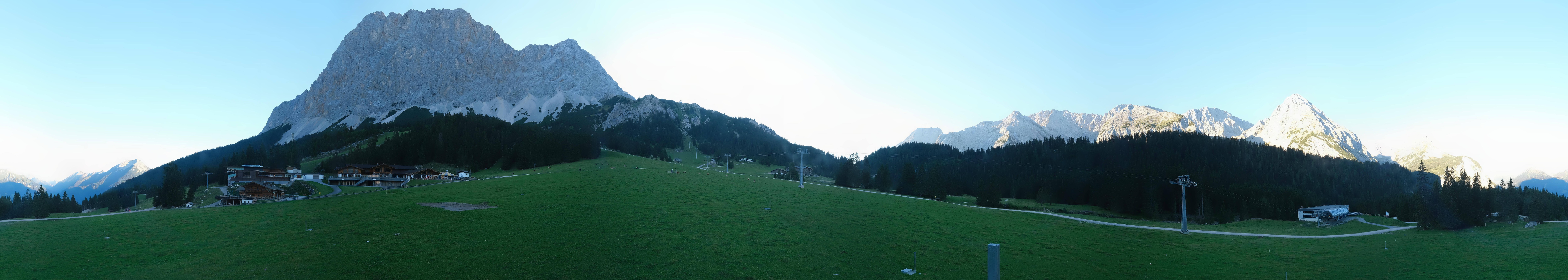 Archiv Foto Webcam Rundblick Ehrwalder Alm