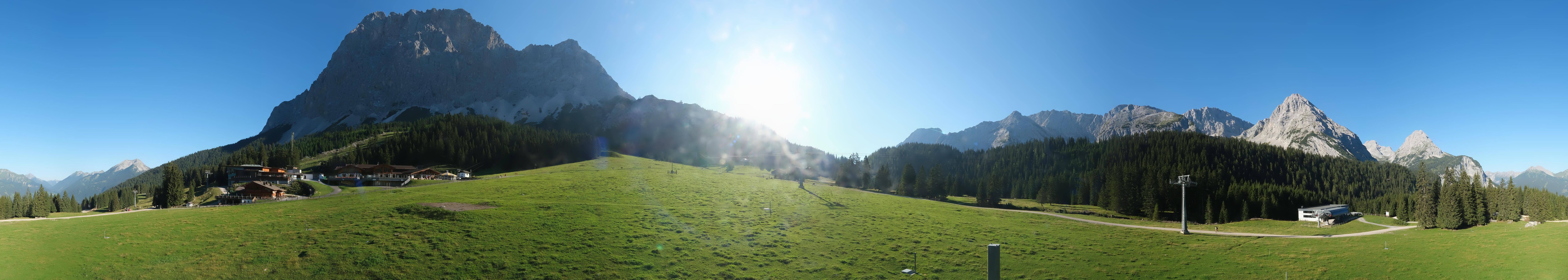 Archiv Foto Webcam Rundblick Ehrwalder Alm