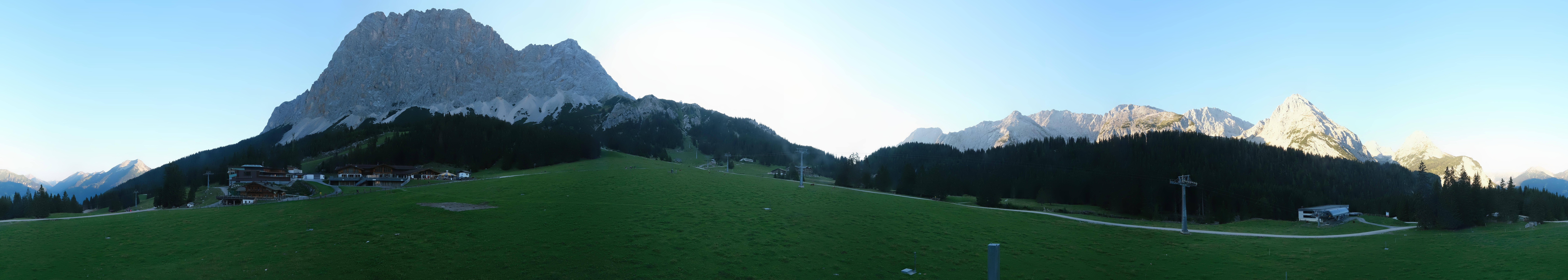 Archiv Foto Webcam Rundblick Ehrwalder Alm