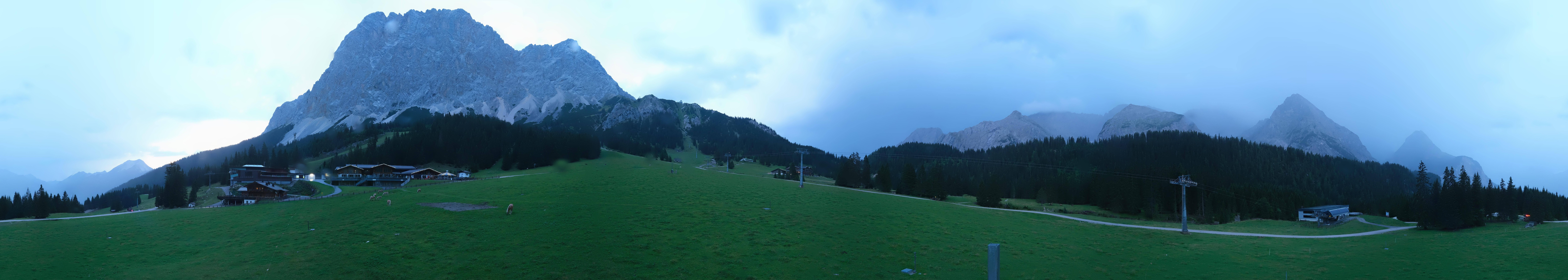 Archiv Foto Webcam Rundblick Ehrwalder Alm