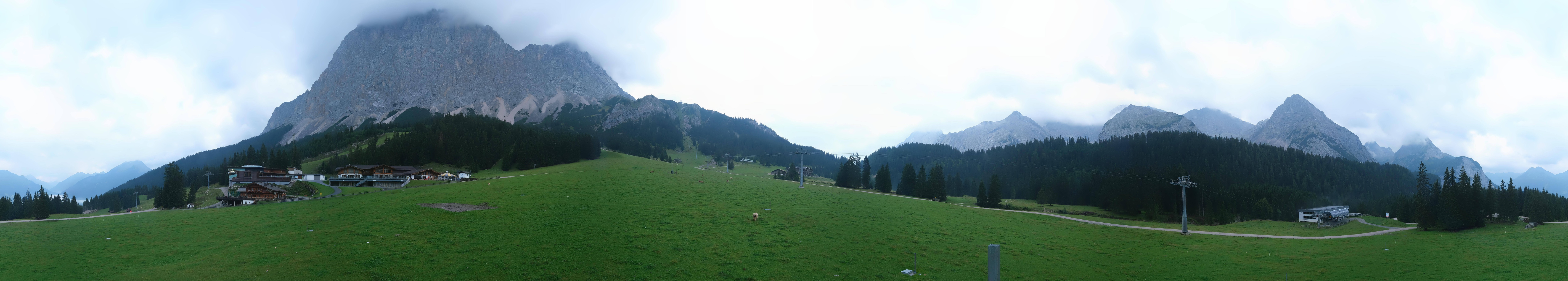 Archiv Foto Webcam Rundblick Ehrwalder Alm