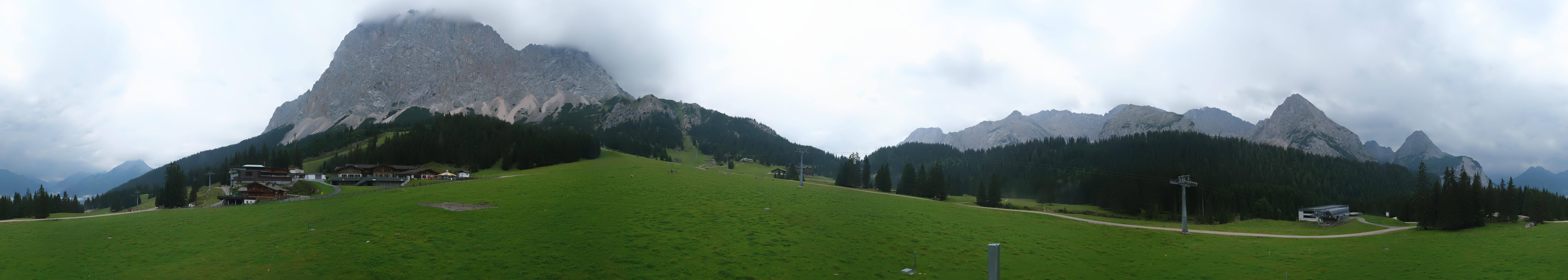 Archiv Foto Webcam Rundblick Ehrwalder Alm