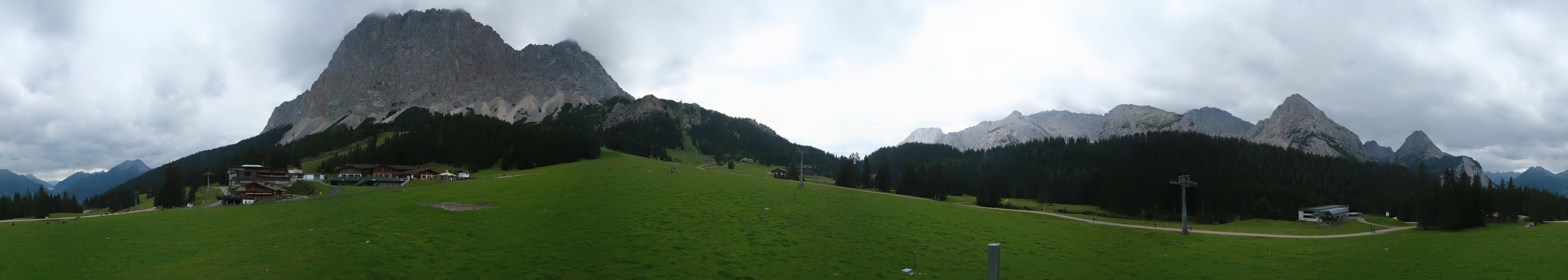 Archiv Foto Webcam Rundblick Ehrwalder Alm