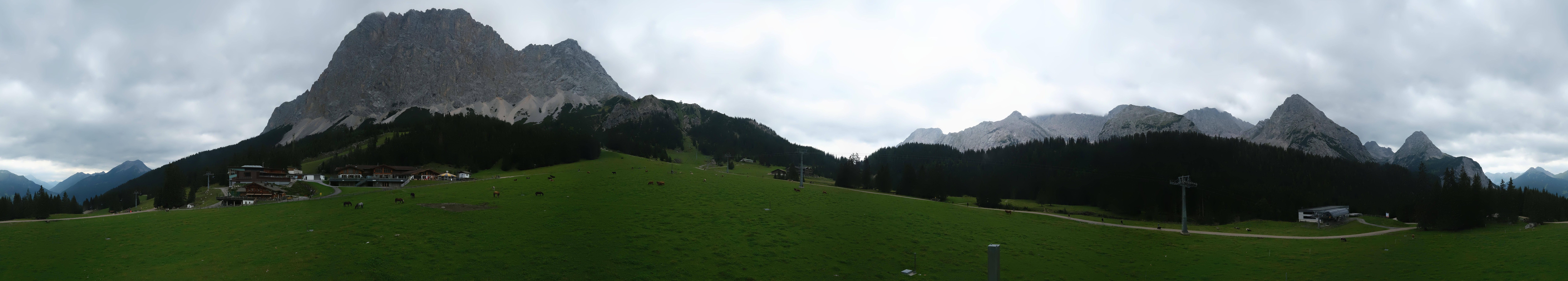Archiv Foto Webcam Rundblick Ehrwalder Alm