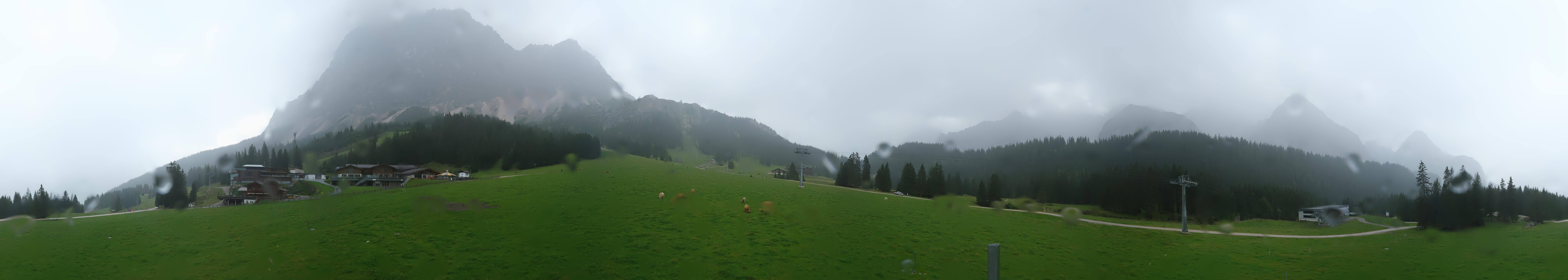 Archiv Foto Webcam Rundblick Ehrwalder Alm