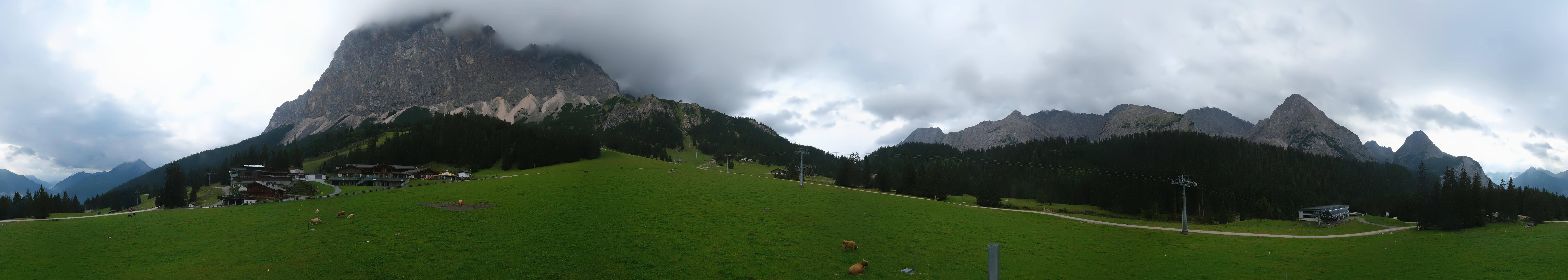 Archiv Foto Webcam Rundblick Ehrwalder Alm