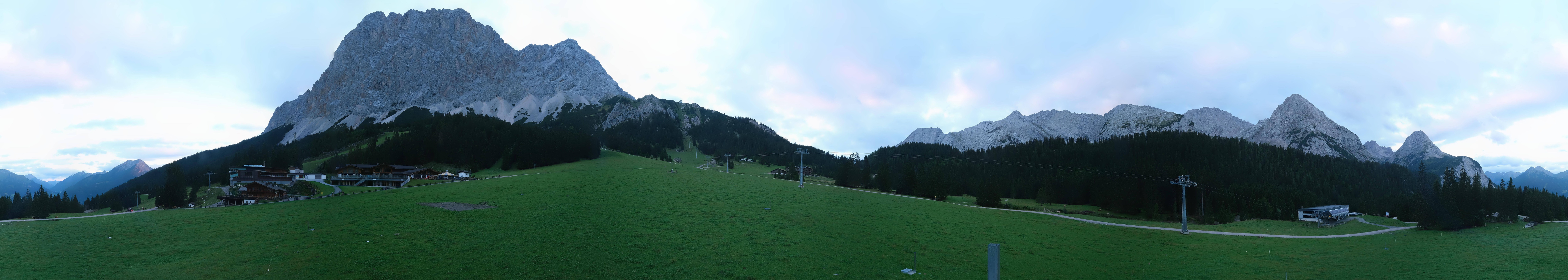 Archiv Foto Webcam Rundblick Ehrwalder Alm